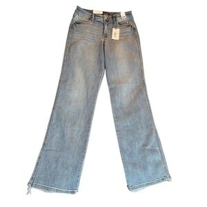Judy Blue The Avery Dad Jean High Rise Light‎ Wash Denim Women's Size 7 28 NEW